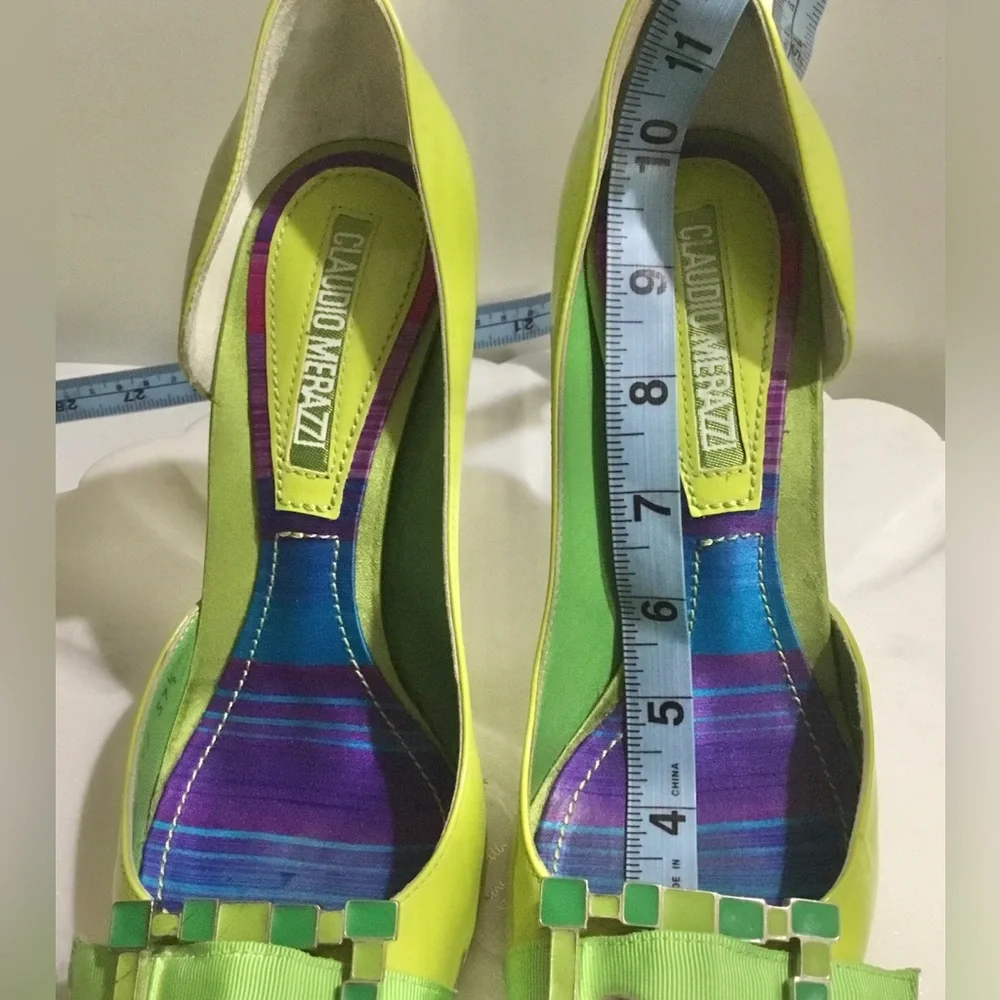 Claudio Merazzi Italy 🇮🇹 D’ Orsay Pumps - Picture 9 of 11